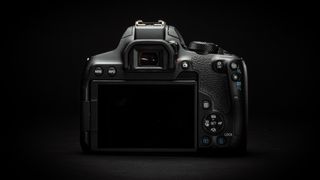 The Canon EOS 850D / Canon EOS Rebel T8i has a Vari-Angle screen, rear control dial and AF-ON button