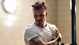 David Beckham strips off for new H&M Bodywear ads