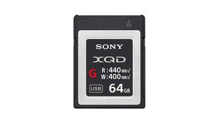 Sony XQD G Series Memory Card product shot
