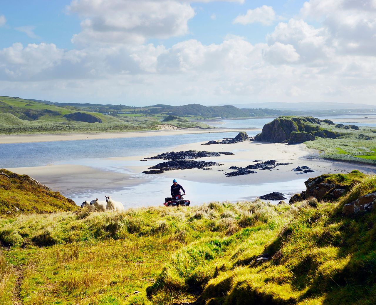 The vocabulary of farming in Ireland is as beautiful as the landscape... this is Inishowen Peninsula, Donegal.