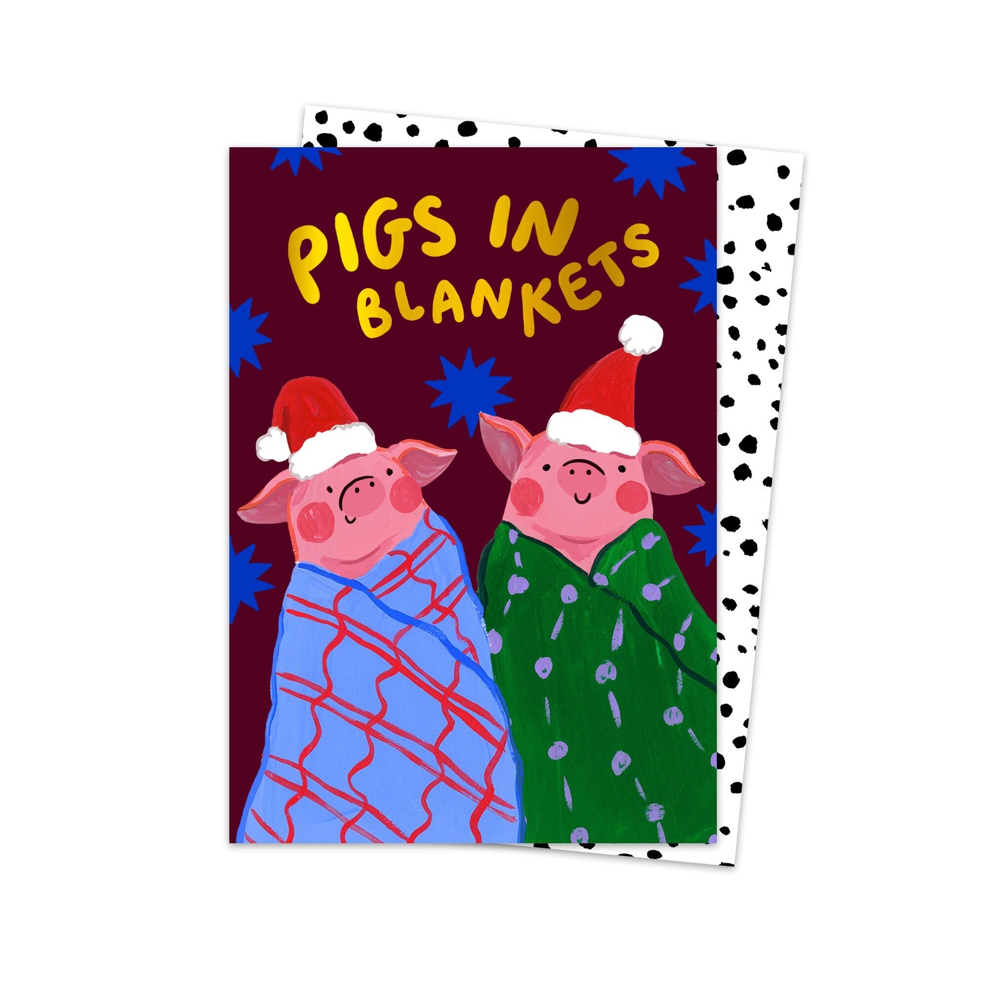 Oliver Bonas, Pigs in Blankets Christmas Card