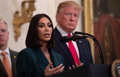 Kim Kardashian With Donald Trump 