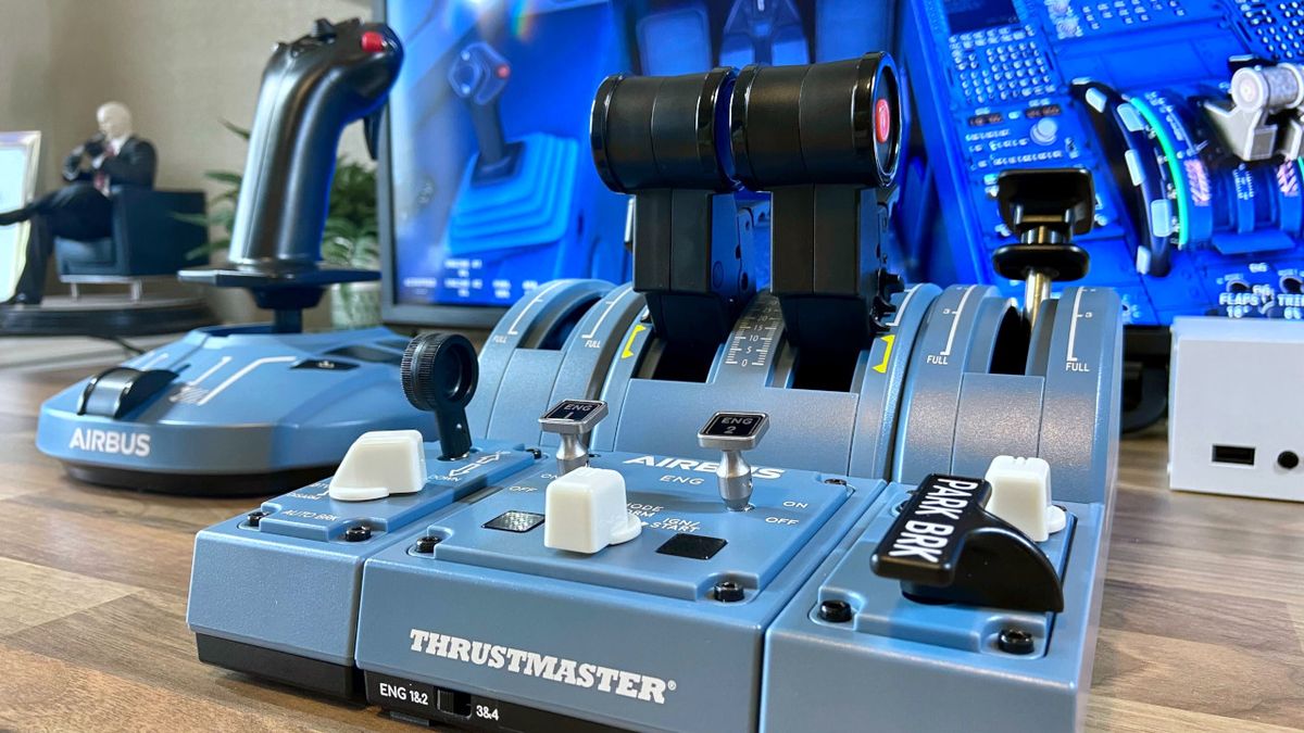  Thrustmaster TCA Quadrant Add On Airbus Edition (PC) :  Everything Else