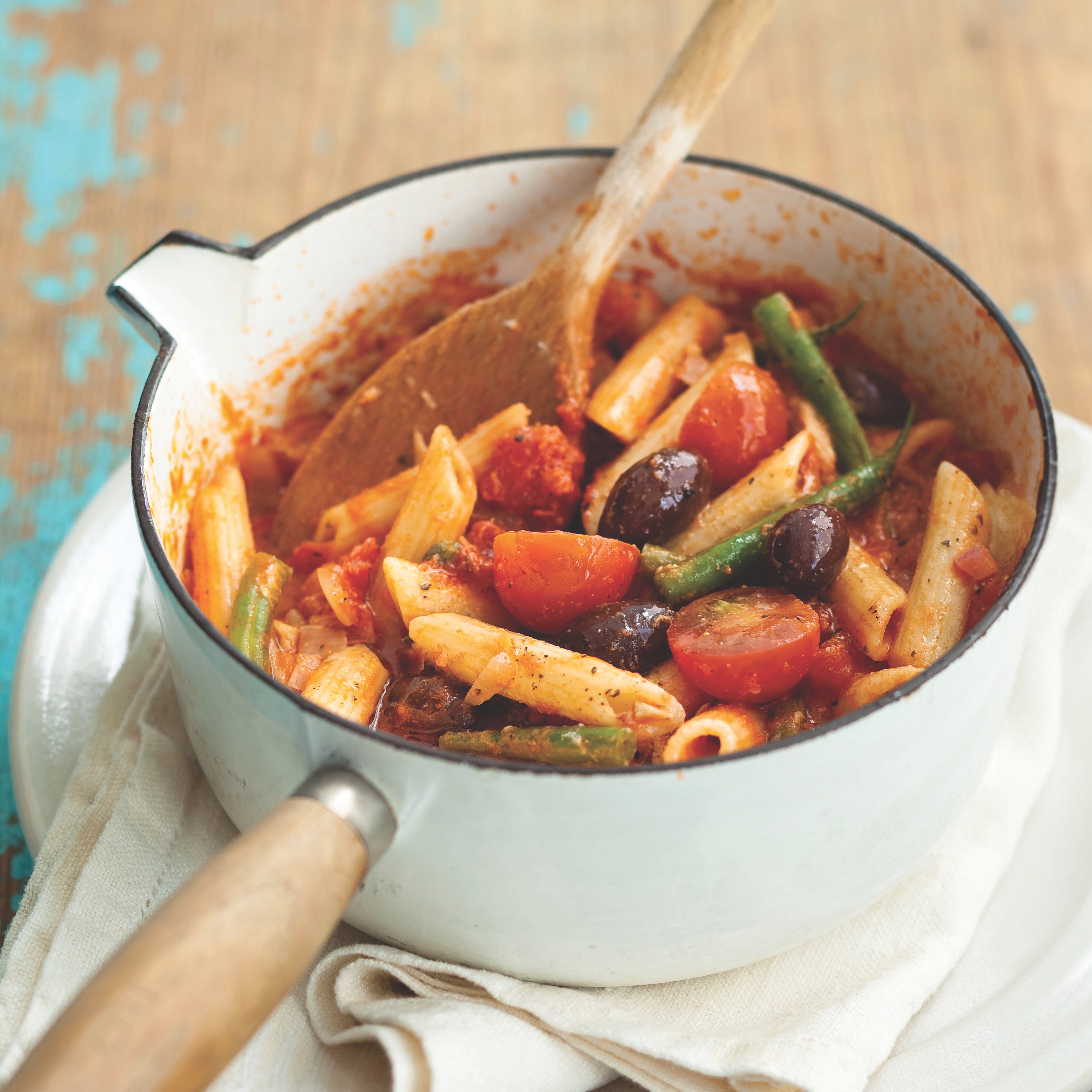 Tuna and vegetable pastaa