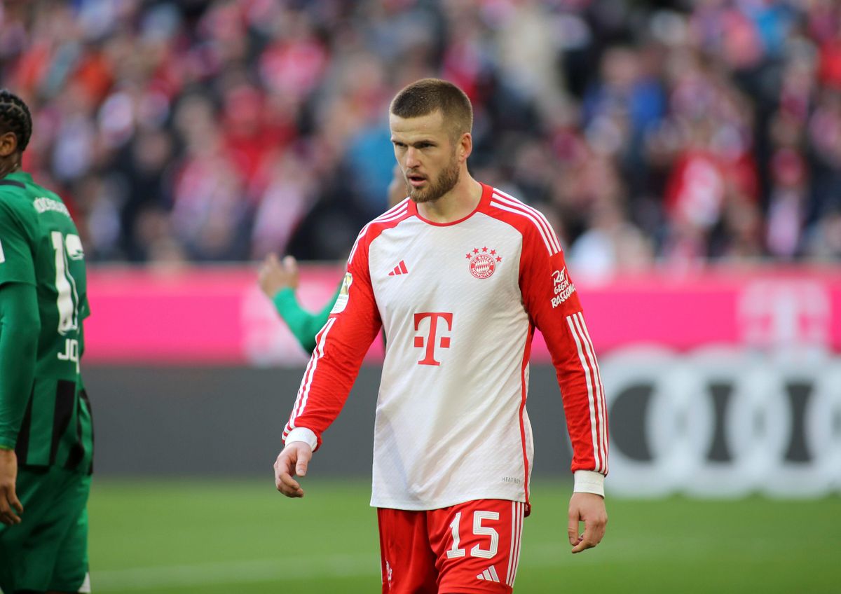 Eric Dier in action for Bayern Munich, February 2024