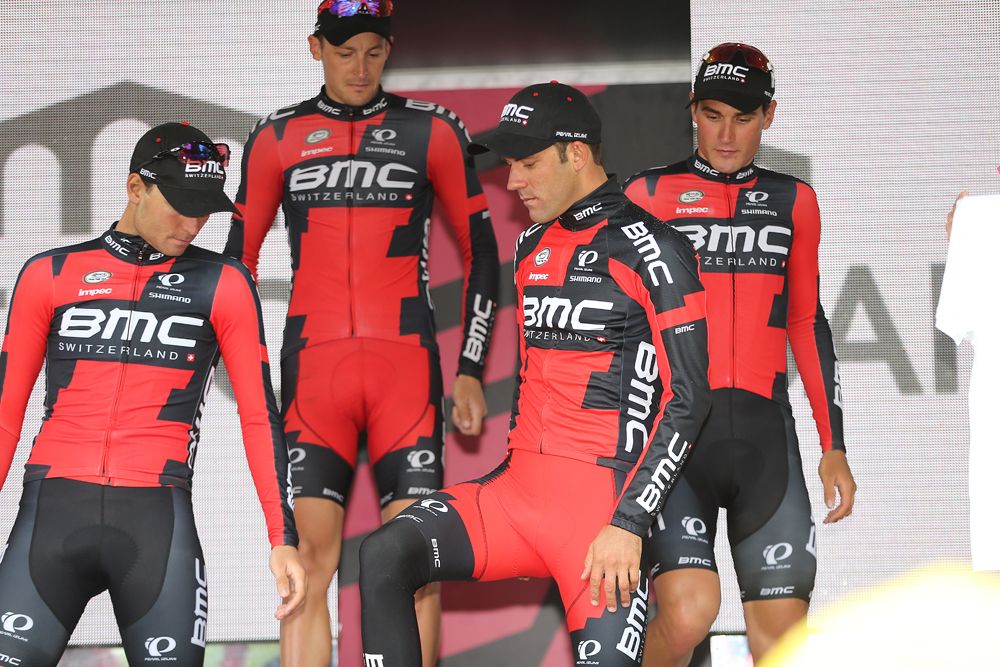 Team BMC Racing at the Giro d'Italia