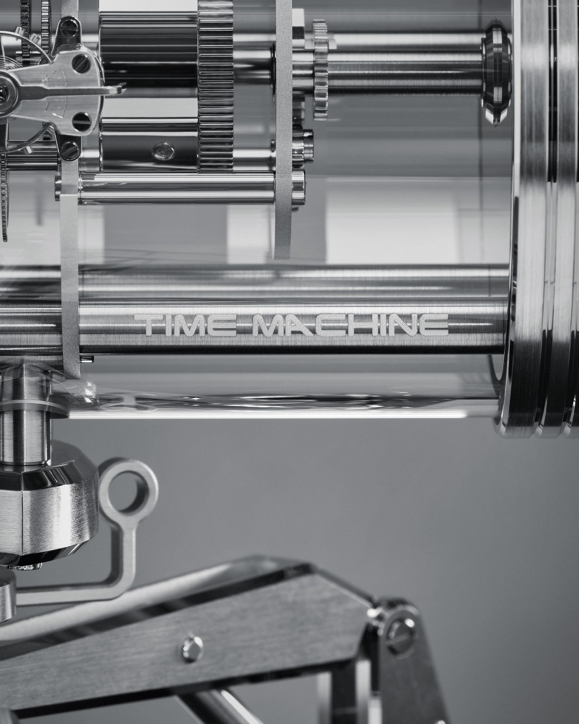 ‘Time Machine’ engraved on Bucherer Exclusives L’Epée 1839 kinetic sculpture