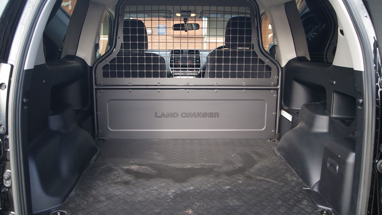 Toyota Land Cruiser boot interior