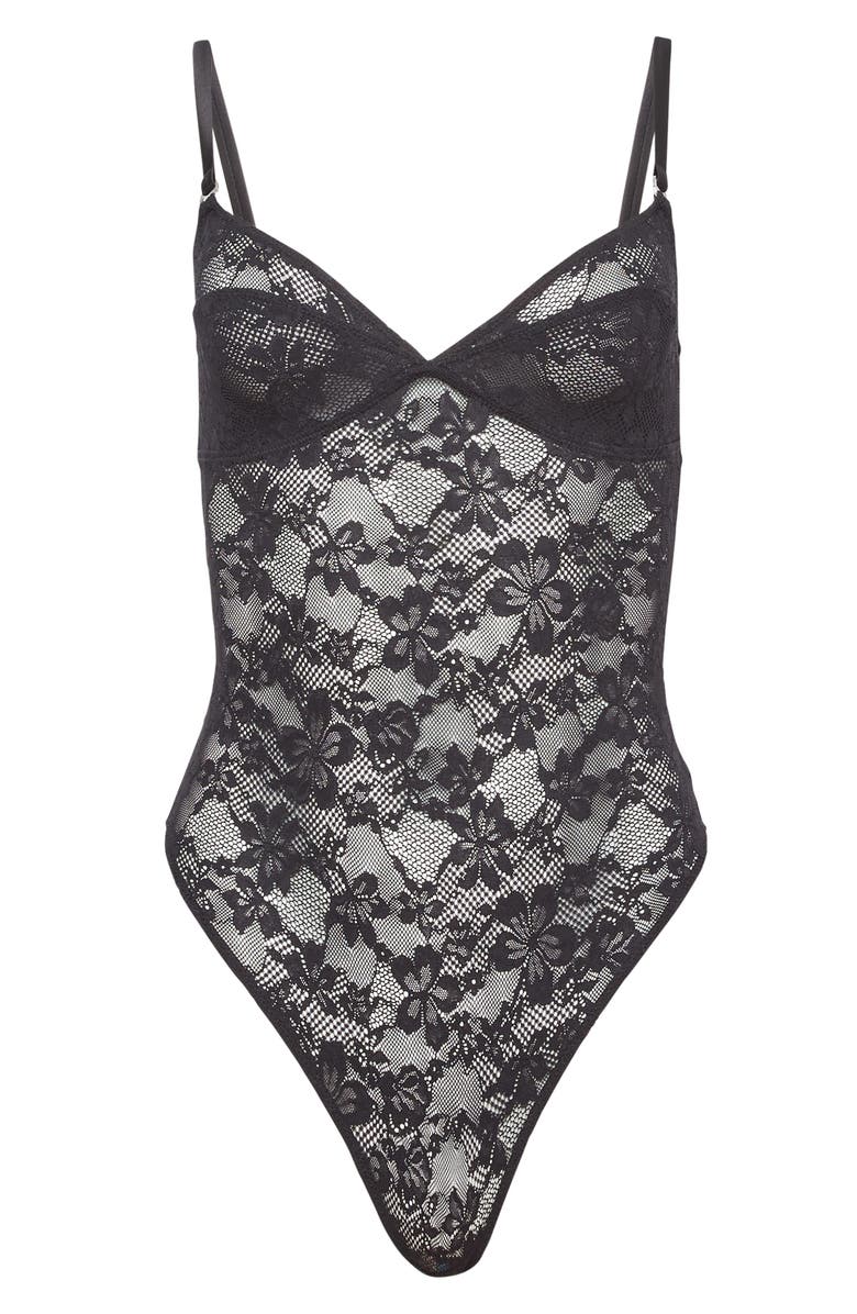 Le Stretch Lace Bodysuit