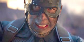 Captain America looks intense in Avengers: Endgame