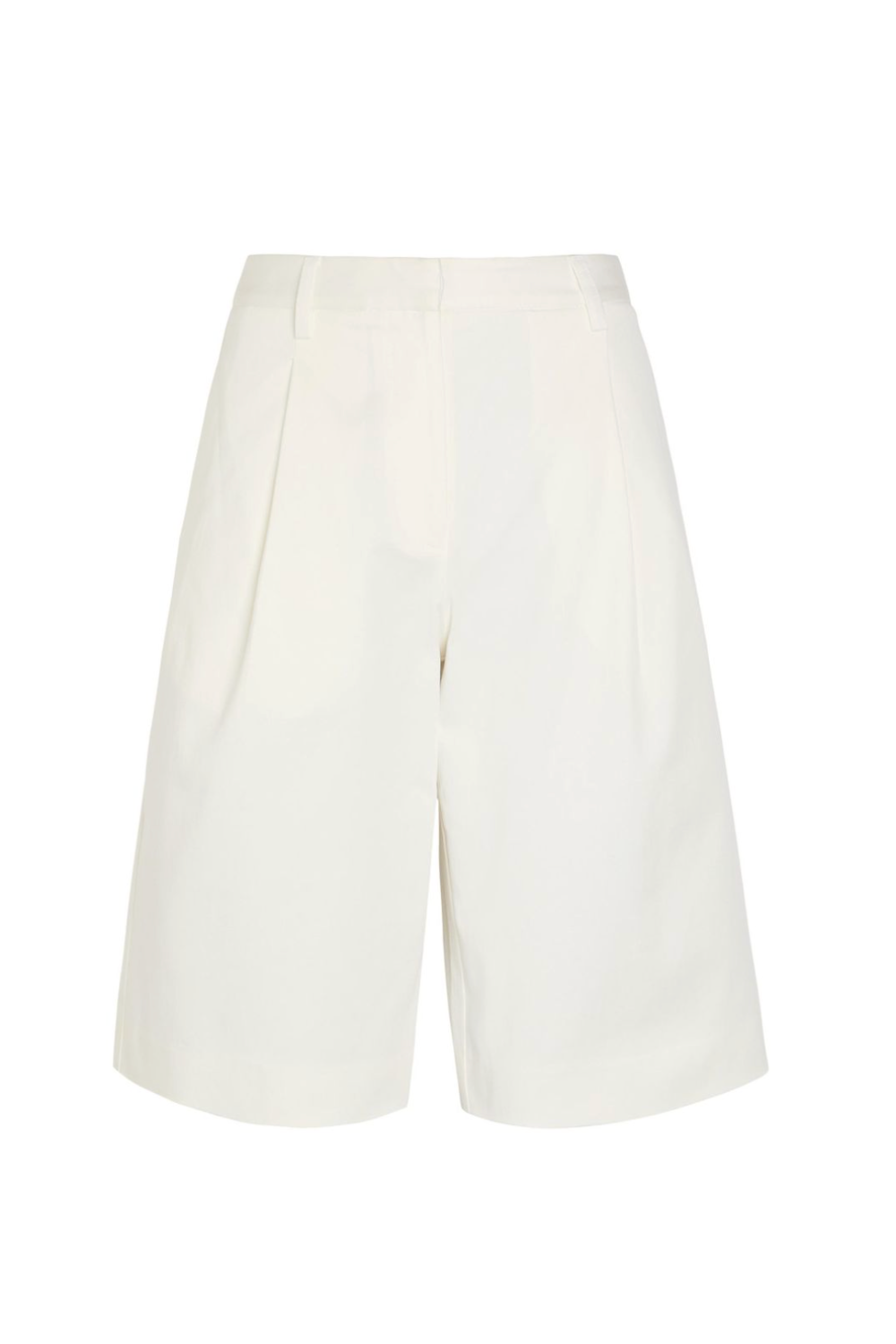 MATTEAU, Pleated Straight-Leg Stretch-Twill Shorts