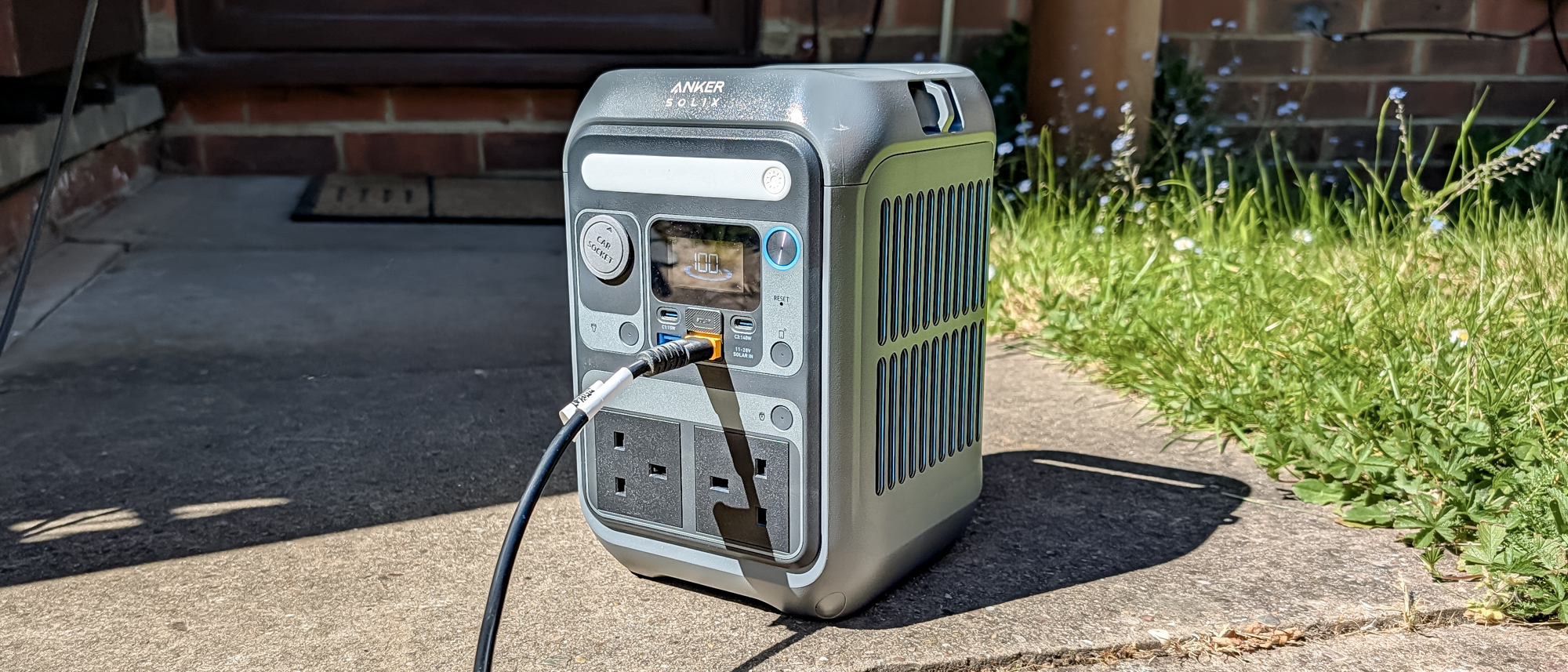 anker solix c300 solar generator images