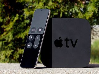 Apple TV 4K hub and remote