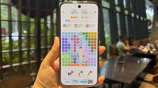 Meowdoku Android game on a Pixel 10 Pro