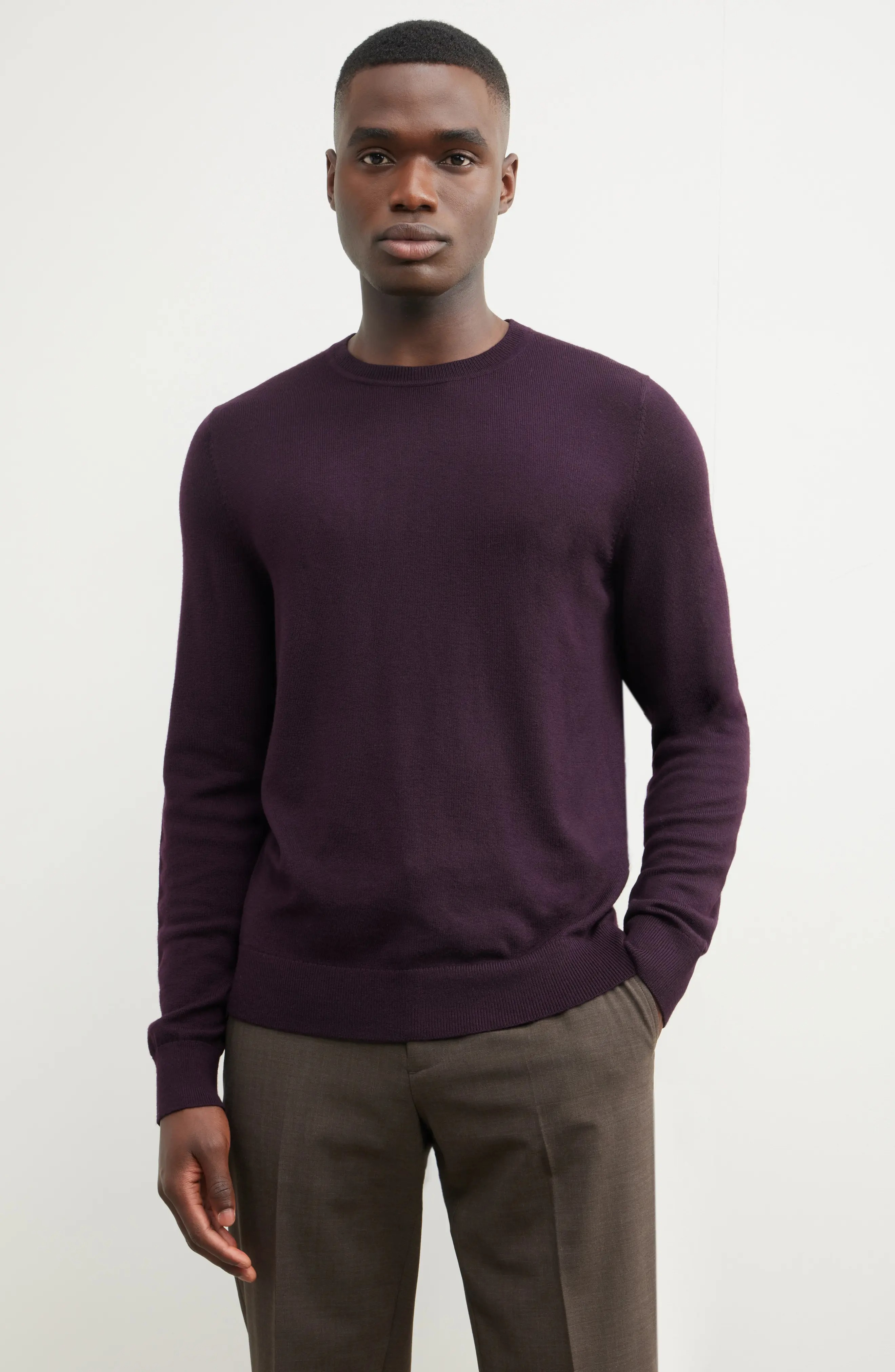 Nordstrom, Italian Merino Wool Crewneck Sweater