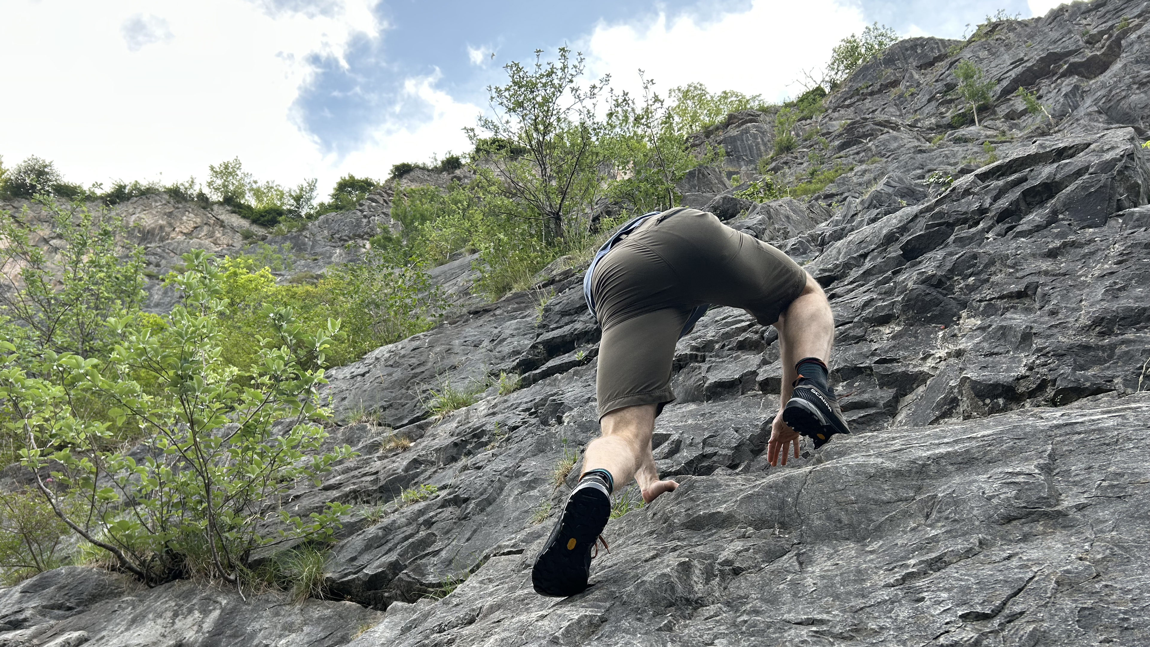 Climbing at the Avon Gorge