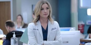 Emily VanCamp as Nic Nevin in The Resident.