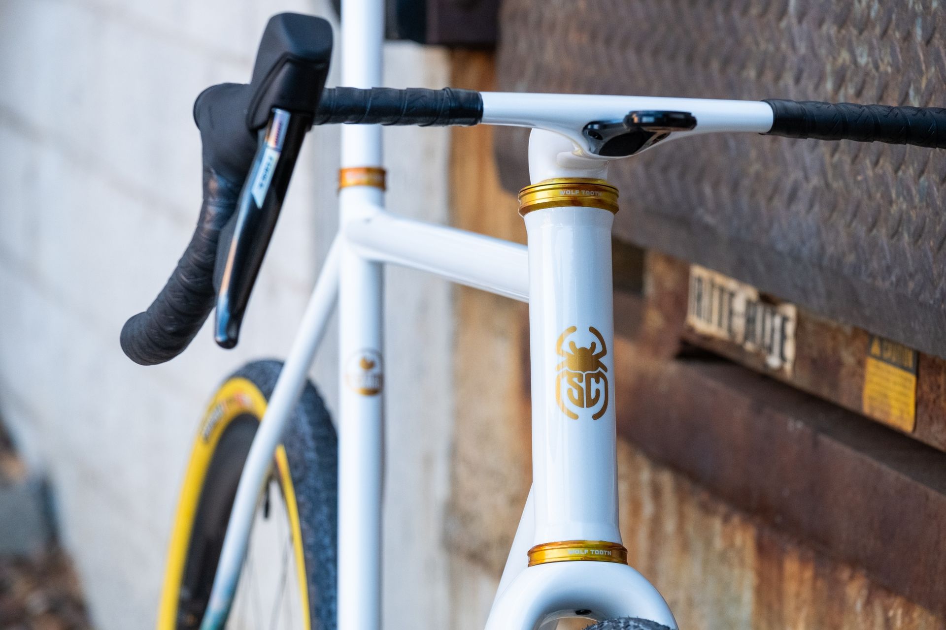 Scarab Cycles Paramo Integrated gravel bike with Wolf Tooth headset