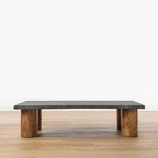 A granite coffee table
