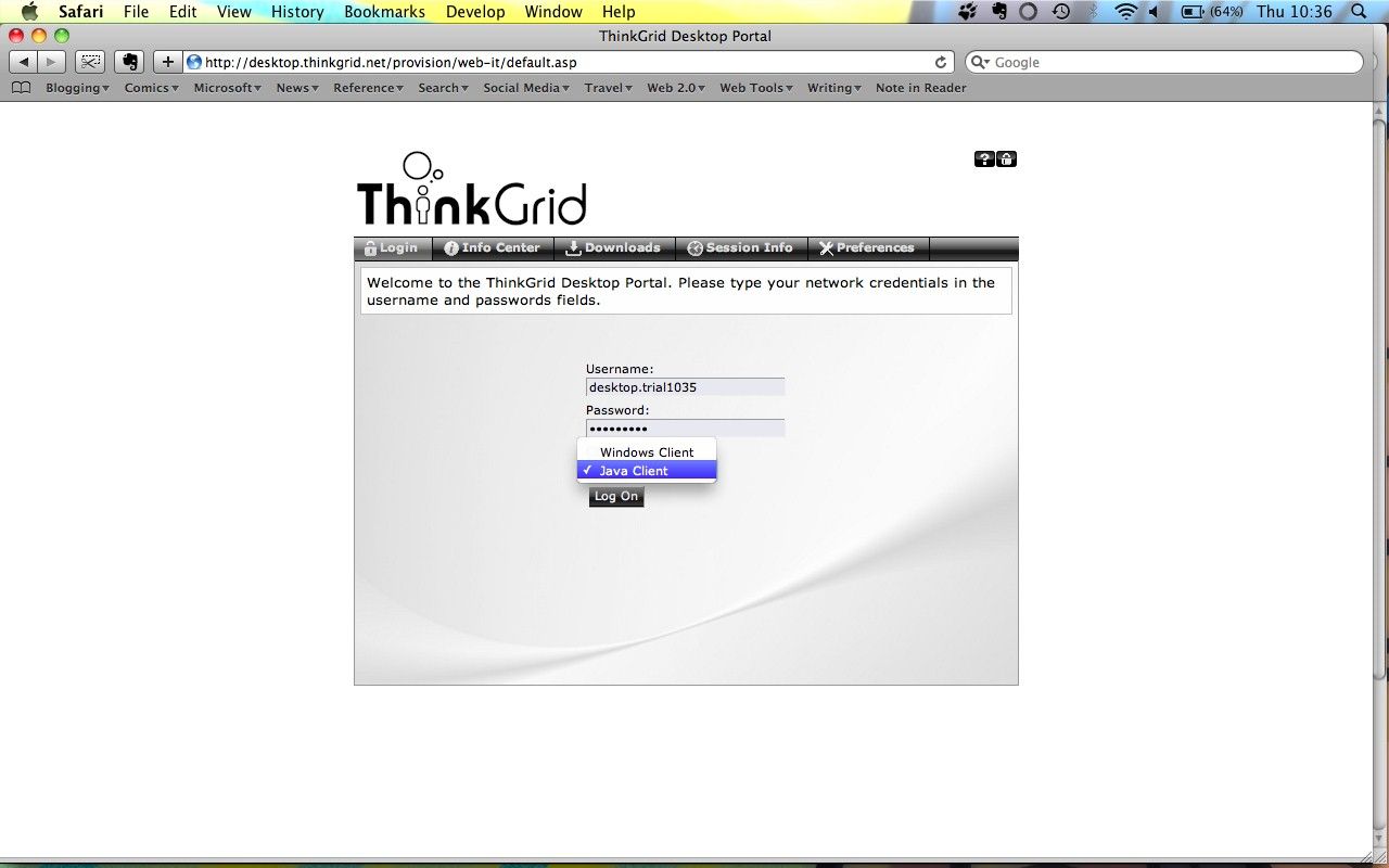 Step 1: Log in