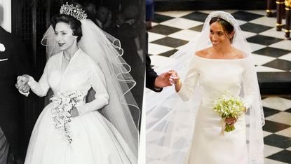 best royal wedding dresses princess margaret