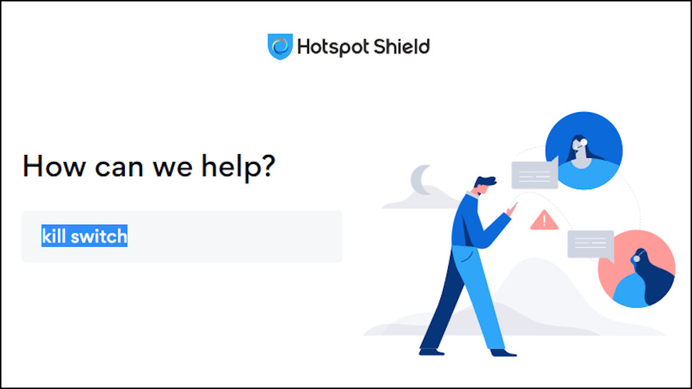 Hotspot Shield Support