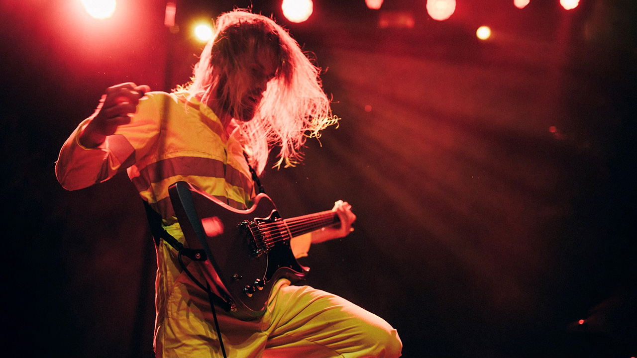 Daniel Hodsdon of the Callous Daoboys performs onstage