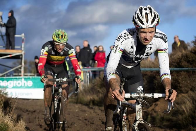 The days grow shorter, and the light is low and golden as Niels Albert and Sven Nys battle in Zonhoven