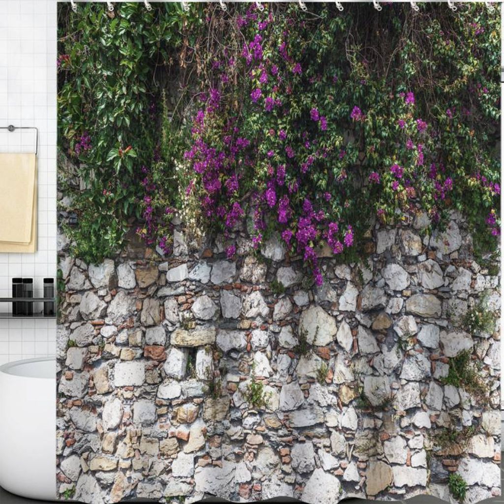 Here's why people are hanging shower curtains in their gardens ...
