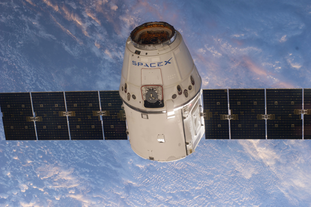 SpaceX Dragon Cargo Capsule 