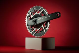 Sram Red AXS crankset pictured