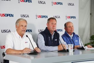 Whan speaks at the US Open press conference