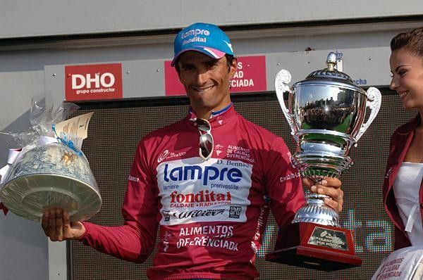Lampre's Daniele Bennati took home the trophy for the points classification