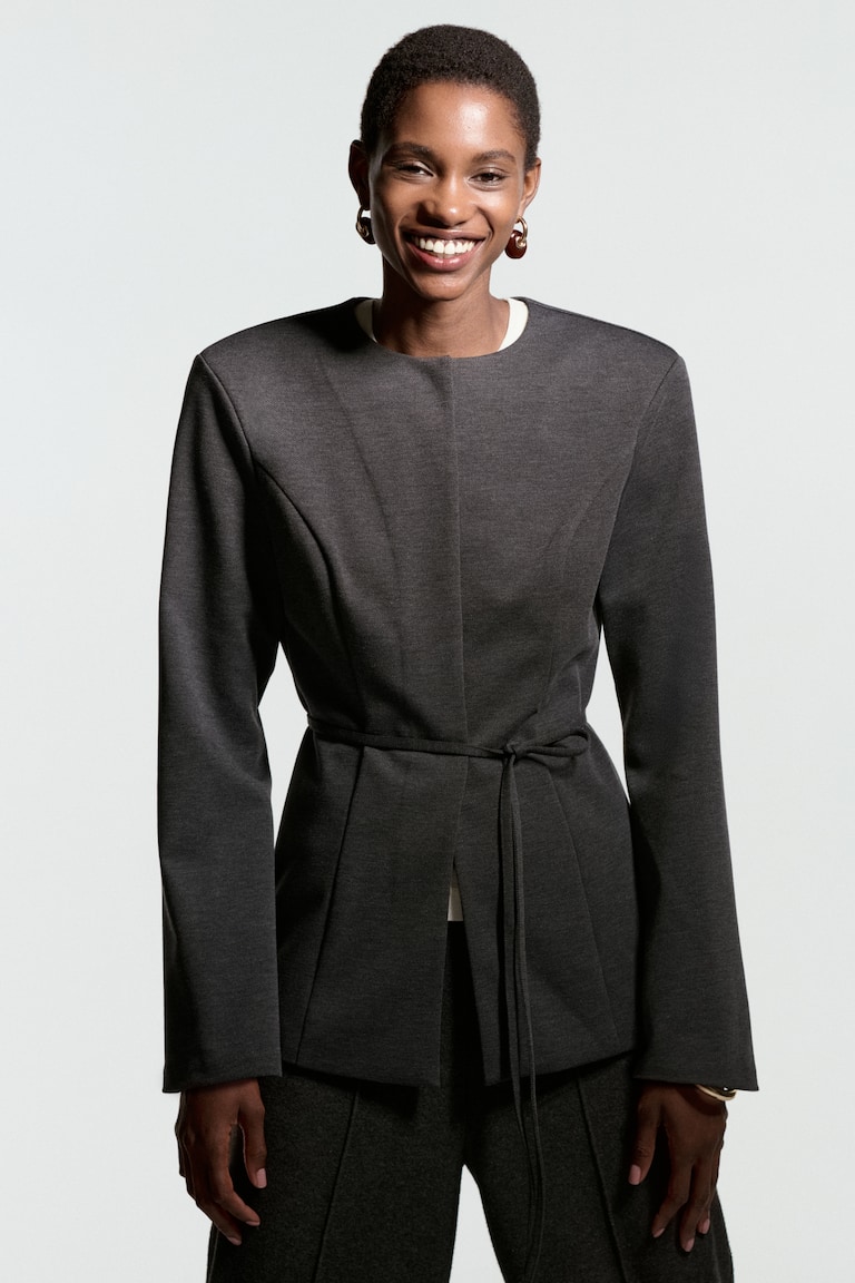 Ponte Blazer With Belt