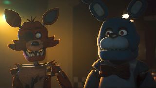 Foxy and Bonnie animatronics in Five Nights at Freddy's