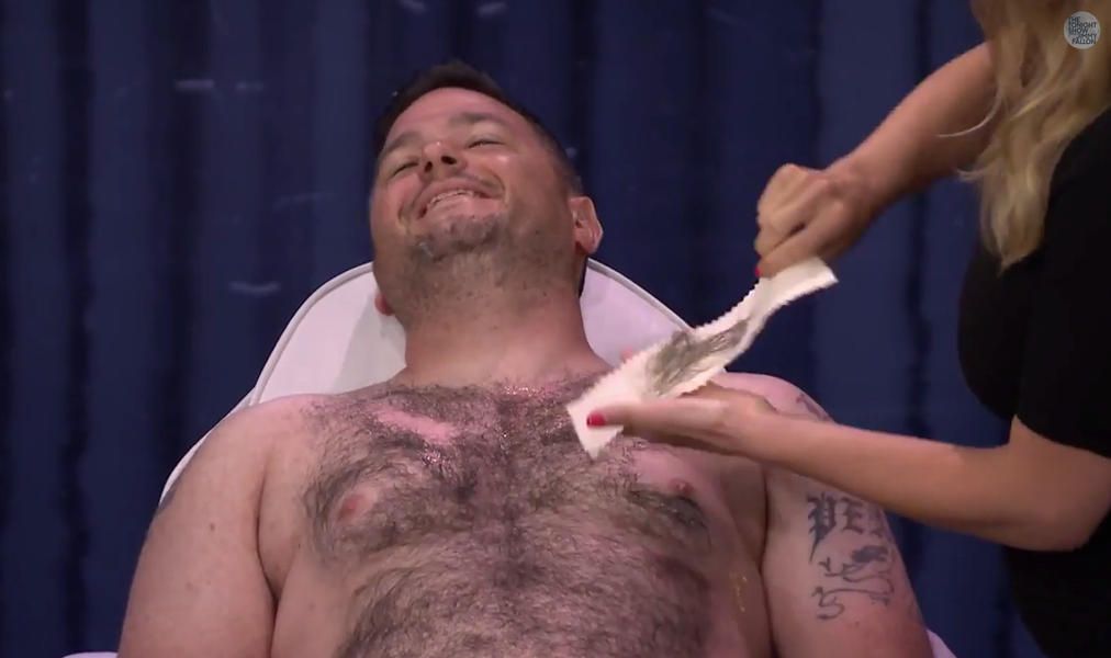 Jimmy Fallon is a chest hair&amp;amp;ndash;ripping sadist