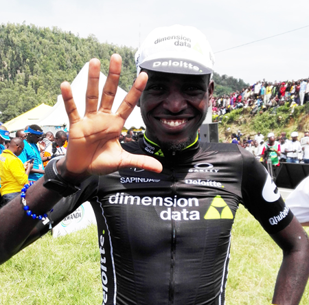 Valens Ndayisenga (Dimension Data for Qhubeka)