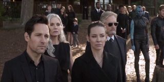 Avengers: Endgame Ant-Man team attends Tony Stark funeral