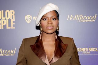 Fantasia Barrino attends THR Presents Live: The Color Purple at Crosby Hotel on December 11, 2023 in New York City.