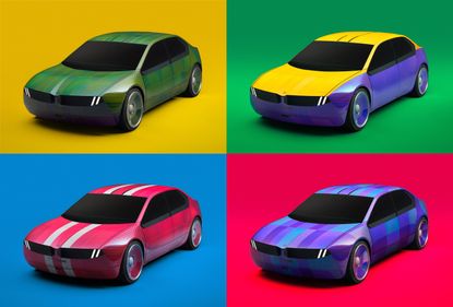 BMW i Vision Dee Concept in multicoloured E Ink panels