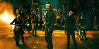 The Purge Masked Criminals In Street
