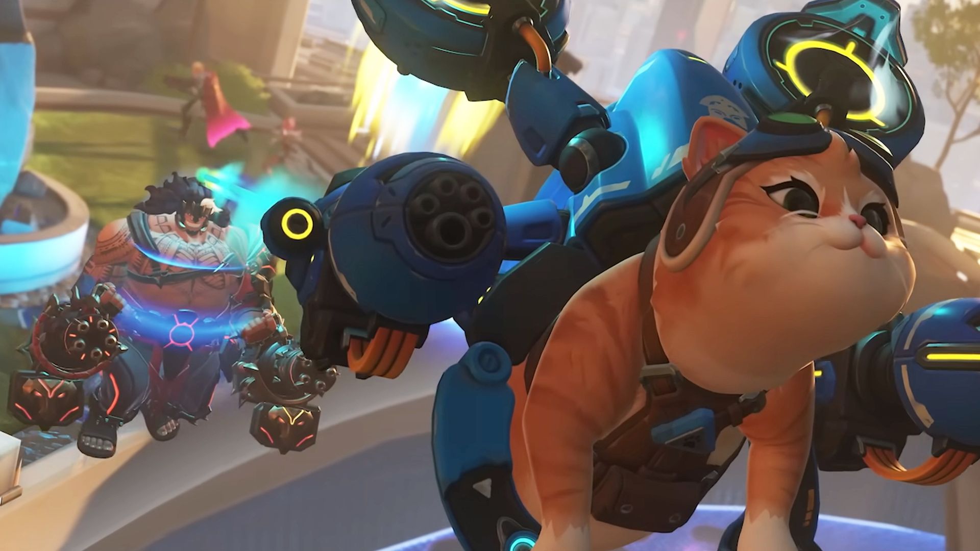 Analysis: Overwatch devs took one look at Jetpack Cat and Bastion's combo and went 'oh, that's a little scary'