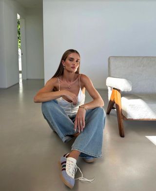 Influencers wear a selection of spring shoe trends