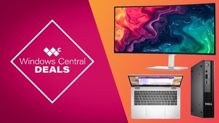 Windows Central promotional deal banner for Dell products