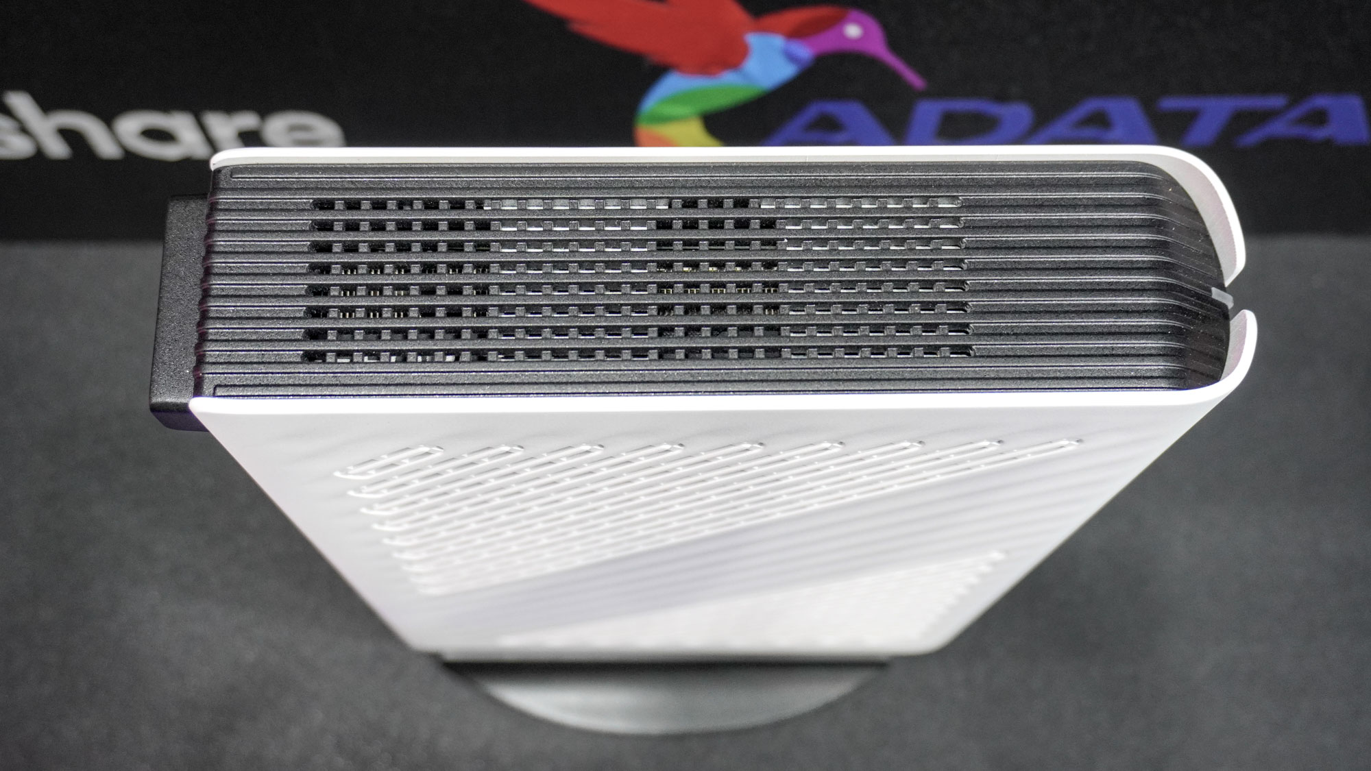 An overhead view of the Minisforum G1 Pro
