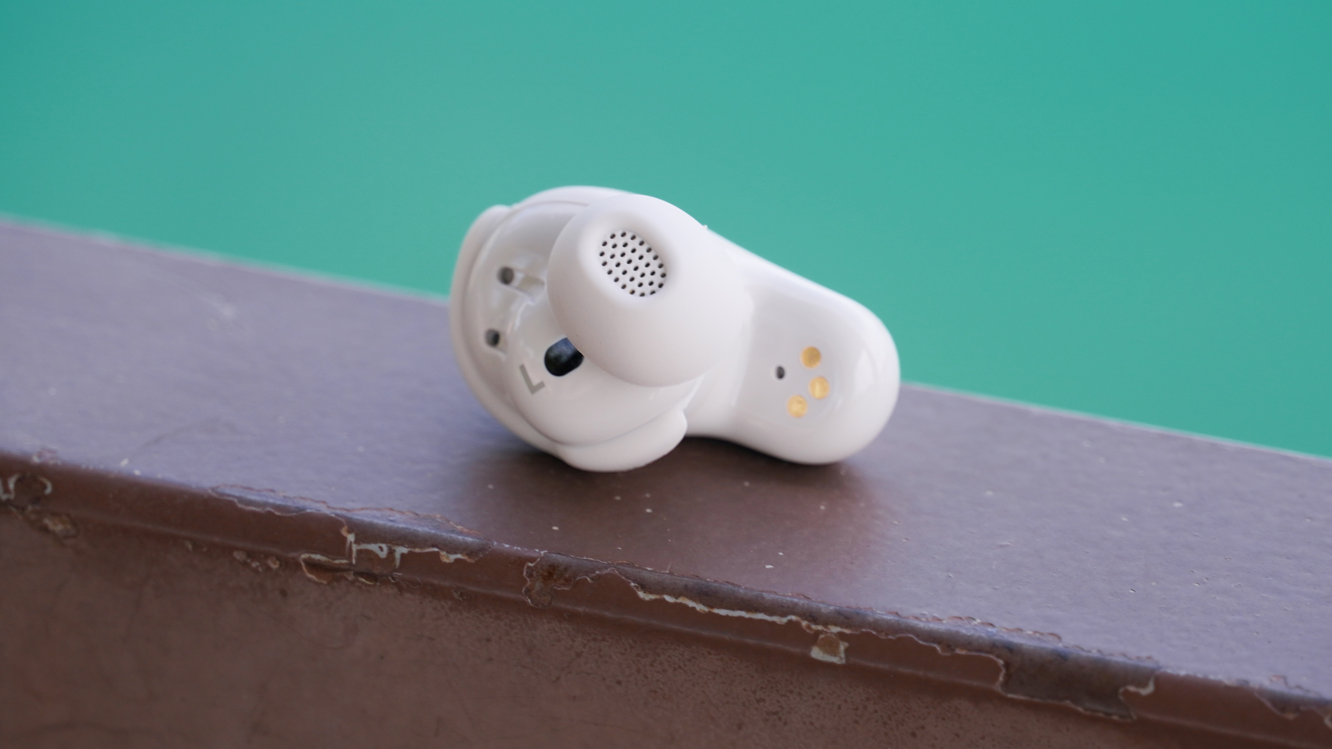 The Bose QuietComfort Ultra Gen 2 earbuds showing a single earbud and its ear tip.
