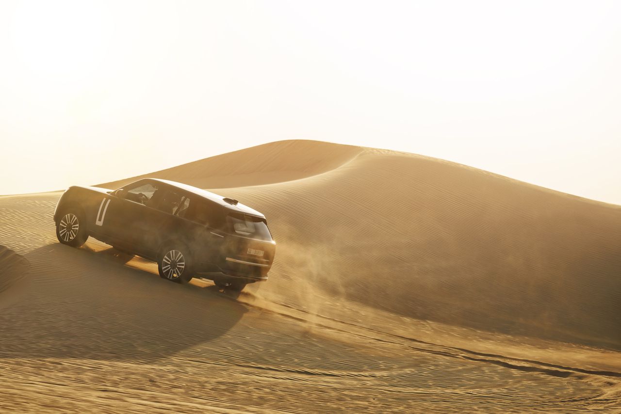 Range Rover EV prototypes under hot and cold weather testing