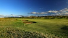 A general view of the par-5 sixth hole at Royal Troon Golf Club