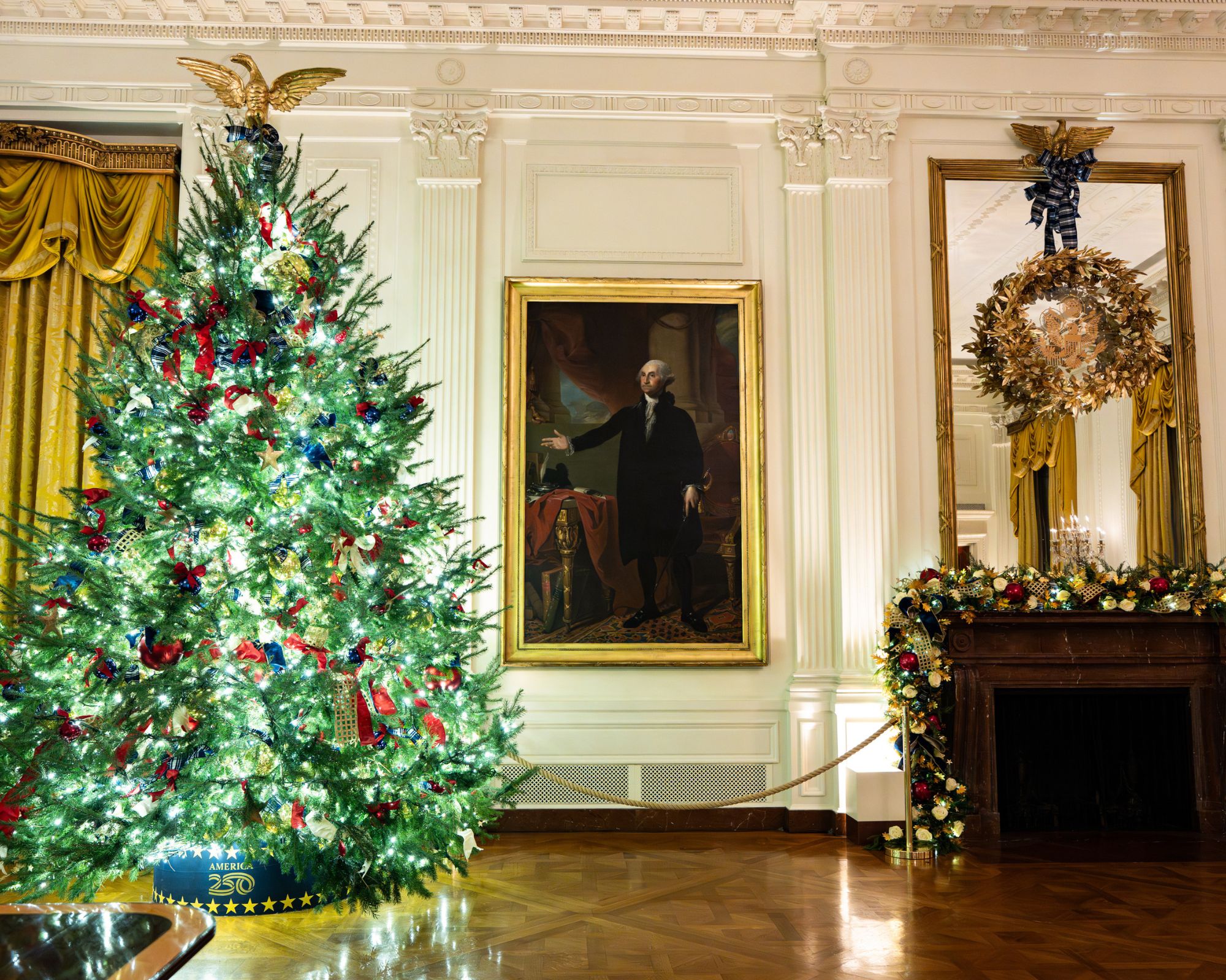 White House Christmas decorations