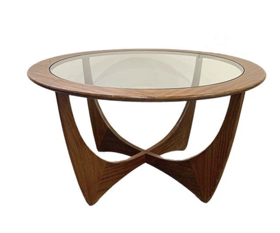 g plan wood coffee table
